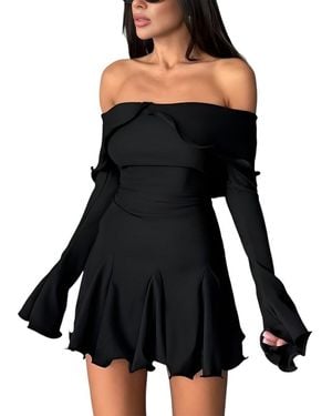 Ariele Tesoro Mini Dress - Black