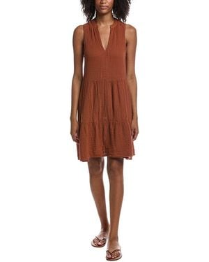 Michael Stars Daisy Above-Knee Mini Dress - Brown