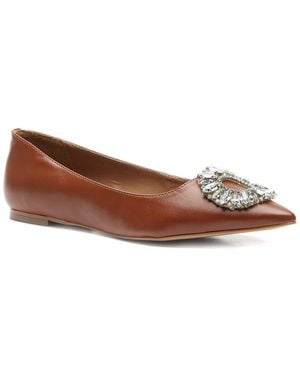 Vicenza Burnie Ballerina - Brown