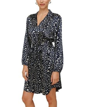 Bella Dahl Elastic Waist Tunic Dress - Black