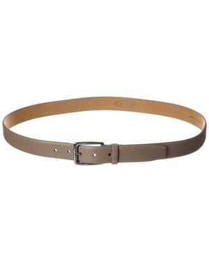 Tod's Leather Belt - White