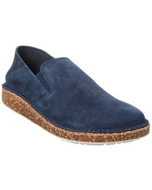 Birkenstock Callan Narrow Suede Espadrille - Blue