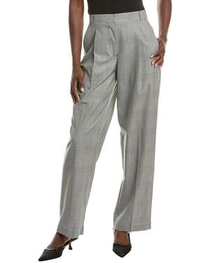 Officine Generale Officine Generale New Sophie Wool Pant - Grey