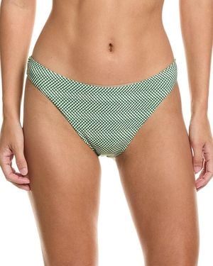 Reiss Kai Fix Side Bikini Bottom - Green