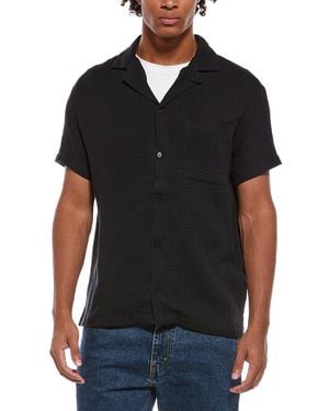 Joe's Jeans Gauze Camp Collar Shirt - Black