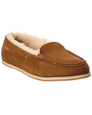 Hari Mari Sofia Leather Slipper - Brown