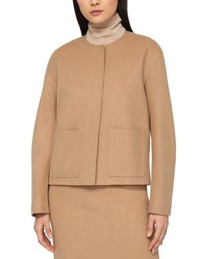 Lafayette 148 New York Camel Jacket - Natural