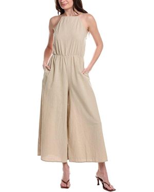 Beachlife Open Back Jumpsuit - Natural