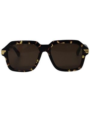 Bottega Veneta Oversized Square Sunglasses (authentic Pre-loved) - Black