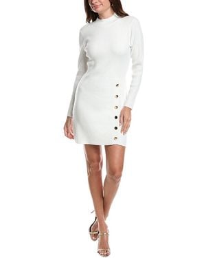 Laundry by Shelli Segal Sweaterdress - White