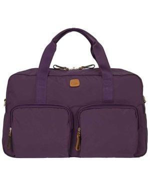 Bric's Brics 18" Boarding Duffel Bag - Purple
