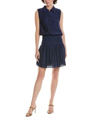 Ramy Brook Taran Mini Dress - Blue
