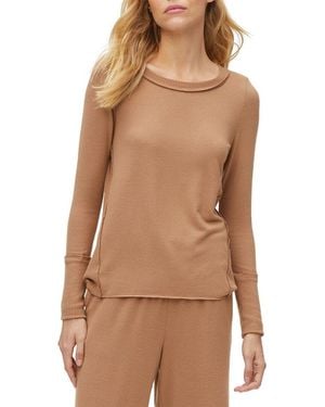 Michael Stars Melanie Top - Brown