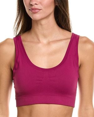 Hanro Touch Feeling Padded Crop Top - Purple