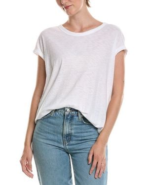 James Perse Circular Shell Top - Blue
