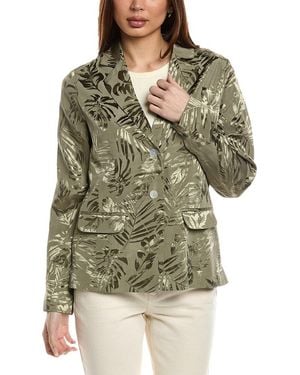 Tommy Bahama Satin Jacquard Blazer - Green