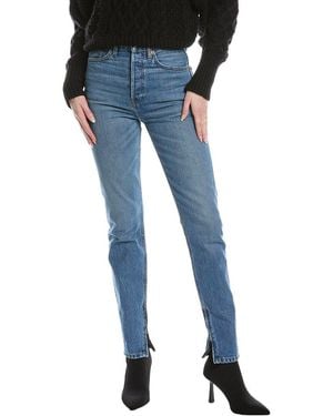 RE/DONE Super High Drainpipe Atomic Jean - Blue