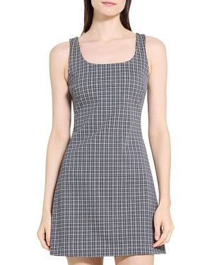 Theory Scoop Tank Dress - Grey