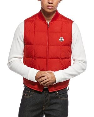 Moncler Puffer Vest - Red