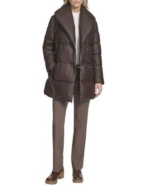 Andrew Marc Adela Quilted Jacket - Brown