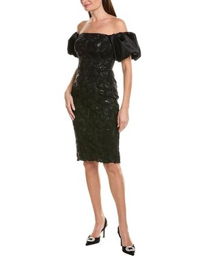 Eliza J Midi Dress - Black