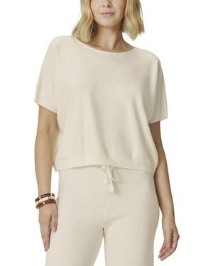 Splendid Christa Short Sleeve Jumper - Natural