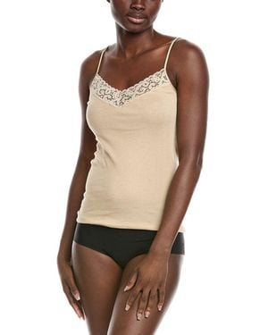Hanro V-Neck Cami - Brown