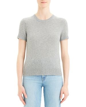 Theory Basic Cashmere Shirt - Gray