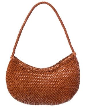 Dragon Diffusion Nova Luna Leather Shoulder Bag - Brown