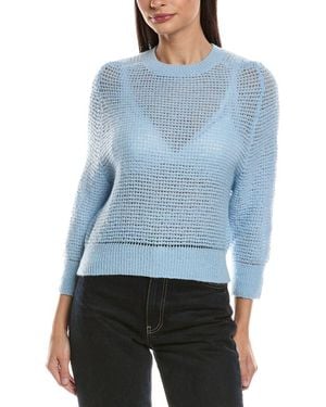 Peserico Wool-Blend Knit Jumper - Blue