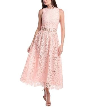 Alice + Olivia Babette Midi Dress - Pink