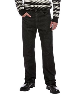 BLK DNM Flat Straight Jean - Black