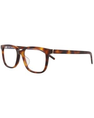 Saint Laurent 53Mm Optical Frames - Brown