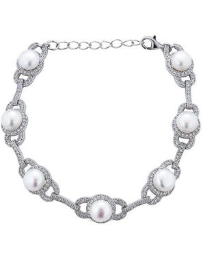 Belpearl 8Mm Pearl Bracelet - White