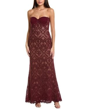 Tadashi Shoji Gown - Red