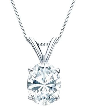 Sabrina Designs Lab Grown Diamonds 14K 5.00 Ct. Tw. Lab-Grown Diamond Solitaire Pendant - White