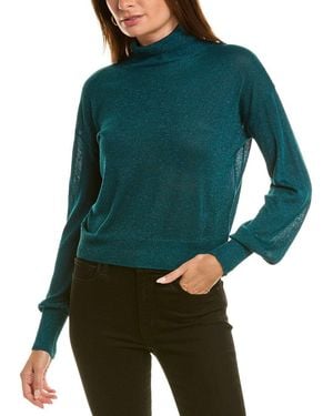 525 America Kate Lurex Pullover - Green