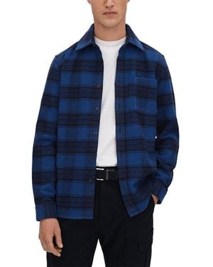 Reiss Dortch Brushed Top - Blue