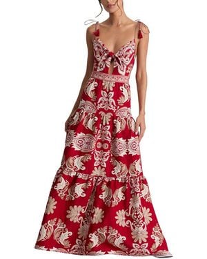 Alice + Olivia Alice + Olivia Minka Maxi Dress - Red