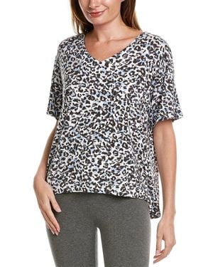 Donna Karan Sleepwear Sleep Top - Black