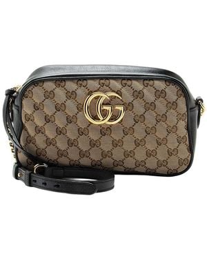 Gucci Matelassé GG Marmont Small Camera Bag (authentic Pre-loved) - Gray