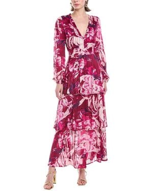Rachel Roy Fatima Maxi Dress - Red