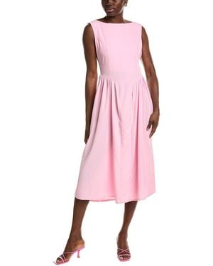IPPONELLI Open Back Midi Dress - Pink