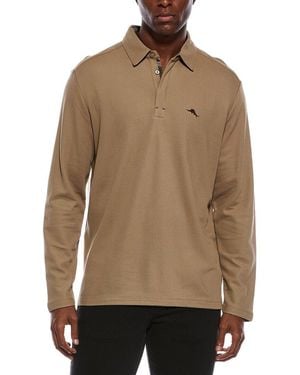 Tommy Bahama Vintage Vines Five O' Clock Polo Shirt - Natural