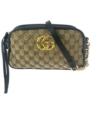 Gucci GG Marmont Quilted Shoulder Bag (authentic Pre-loved) - Green