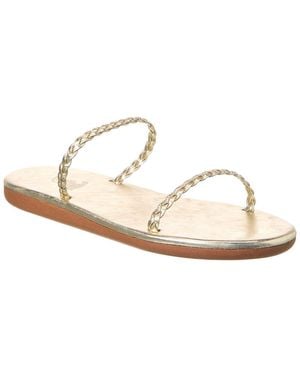 Ancient Greek Sandals Aprilia Leather Sandal - White
