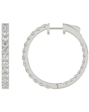 Ethos Creations 14K 3.00 Ct. Tw. Lab-Grown Diamond Earrings - White