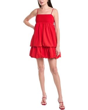 Endless Rose Double Bubble Mini Dress - Red
