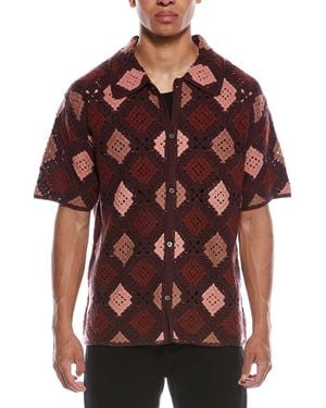 Truth Knit Polo Shirt - Brown