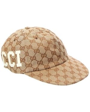 Gucci Baseball Cap - Natural